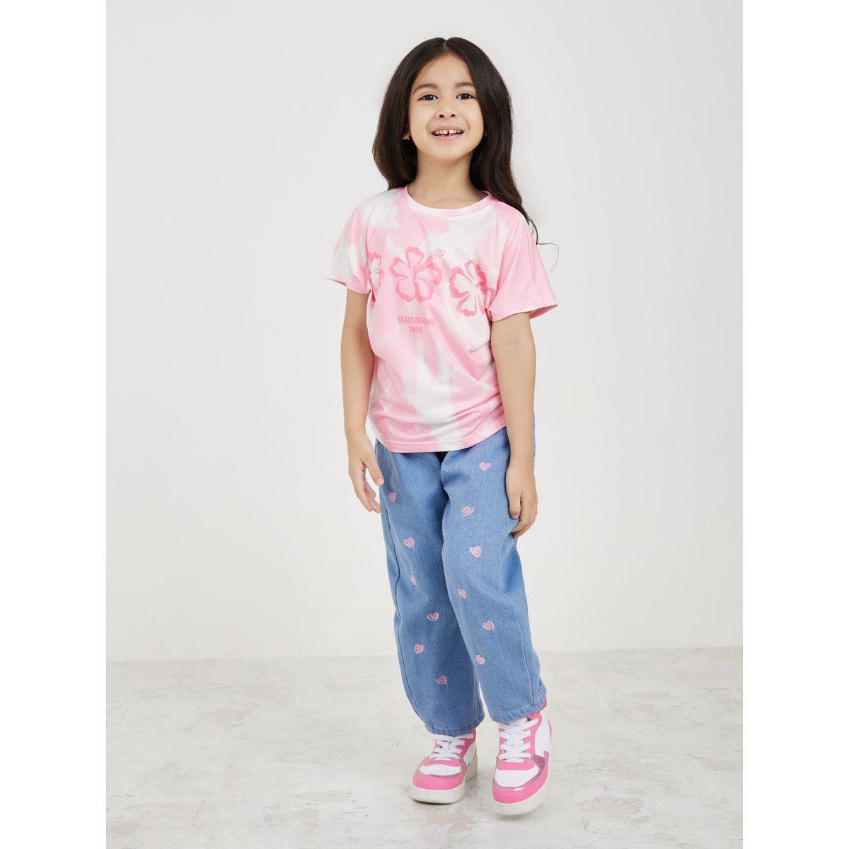 Styli Heart Embroidery Baggy Jeans-girls-clothing-bottoms-jeansandjeggings-image-2