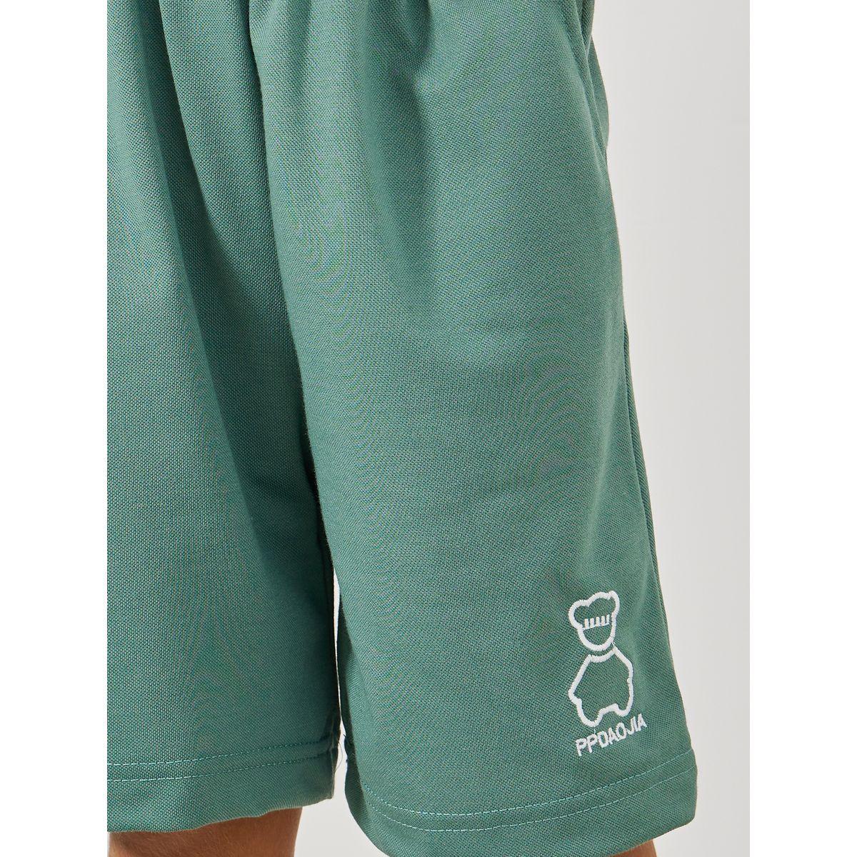 Styli Bear Embroidery Detail Knit Shorts-boys-clothing-bottoms-shorts-image-3