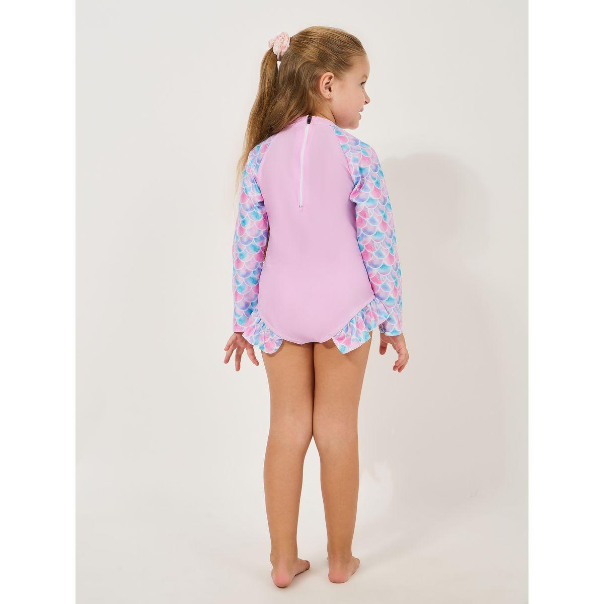 بدلة سباحة مطبة بطبعة كتابة-girls-clothing-swimwear-image-4