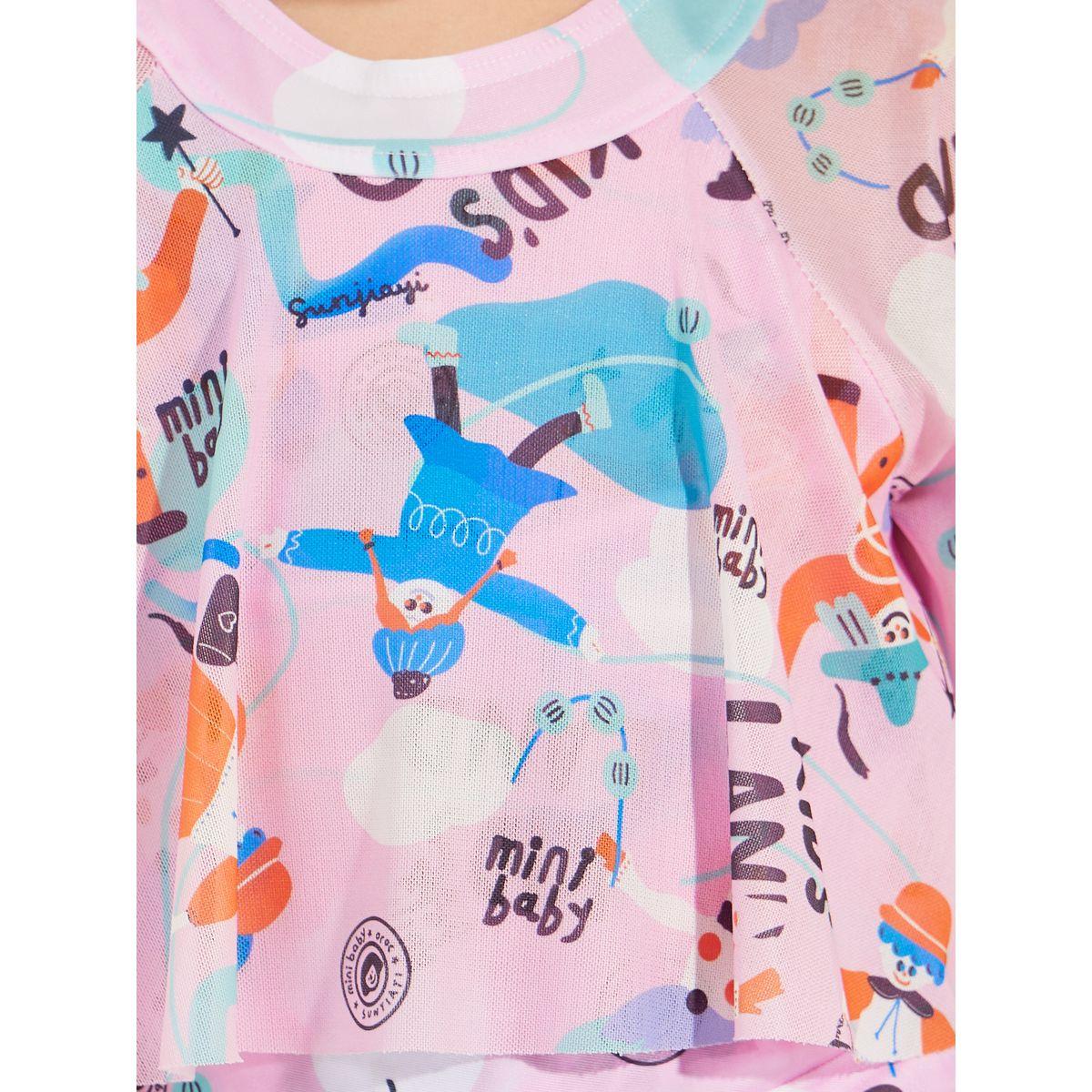 مجموعة من شورت وفستان بطبعة جرافيك-sports-girls-clothing-sets-image-3
