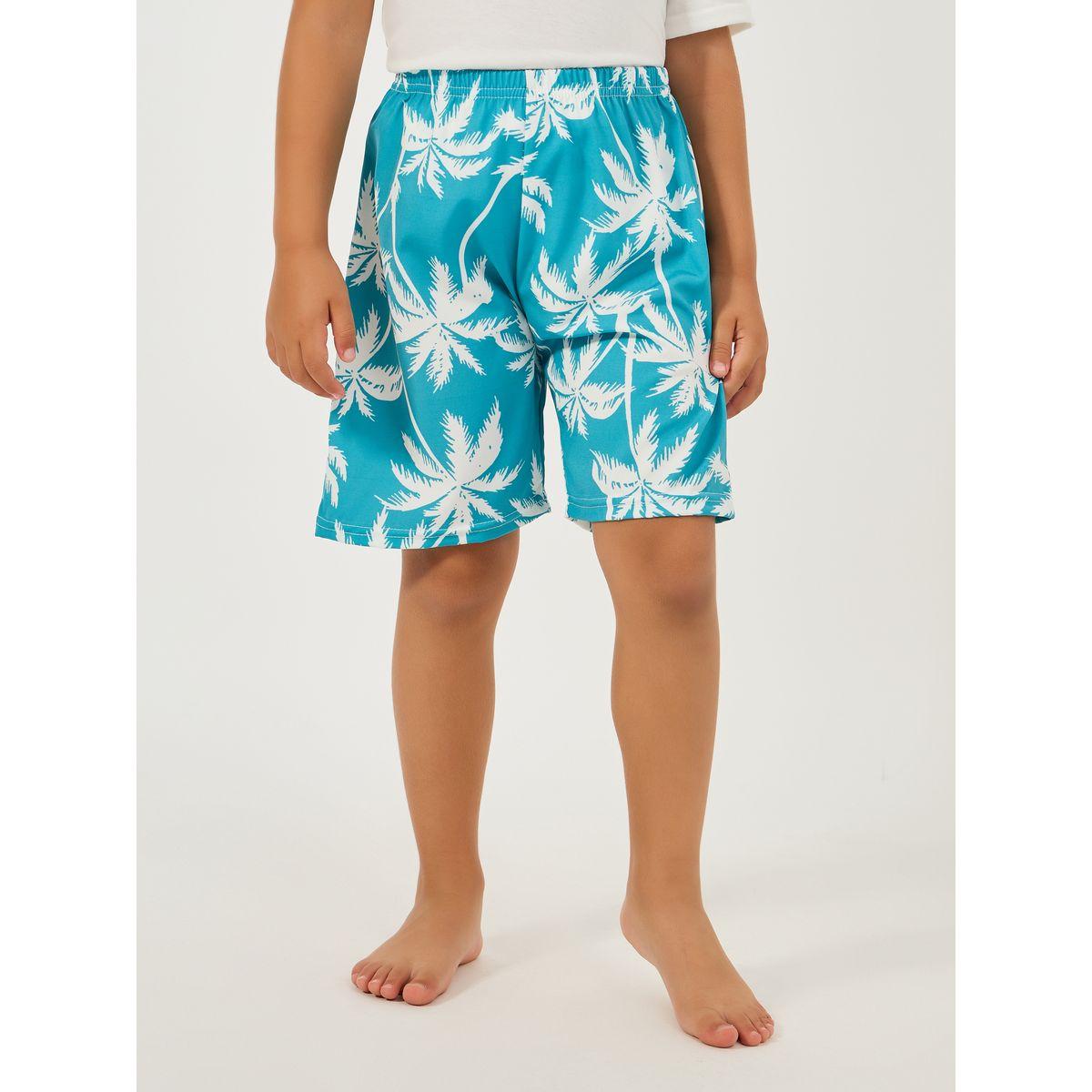 Styli Tree Printed Swimming Trunks-sports-boys-clothing-swimwear-image-1