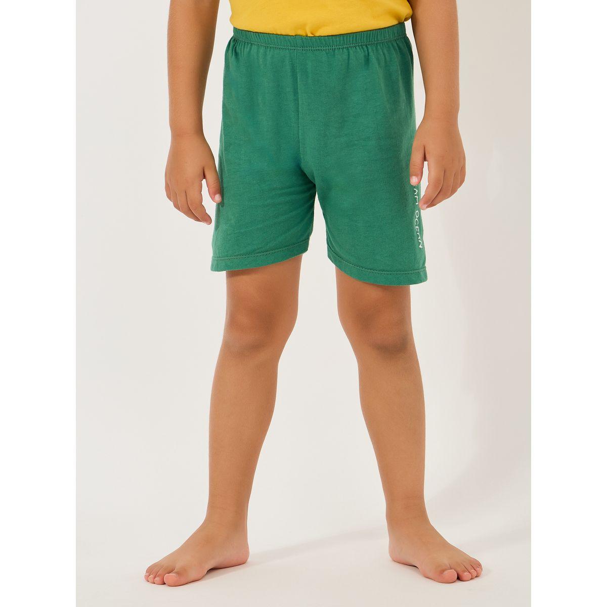 Styli Cotton Printed T-Shirt & Shorts Set-boys-clothing-nightwear-image-6
