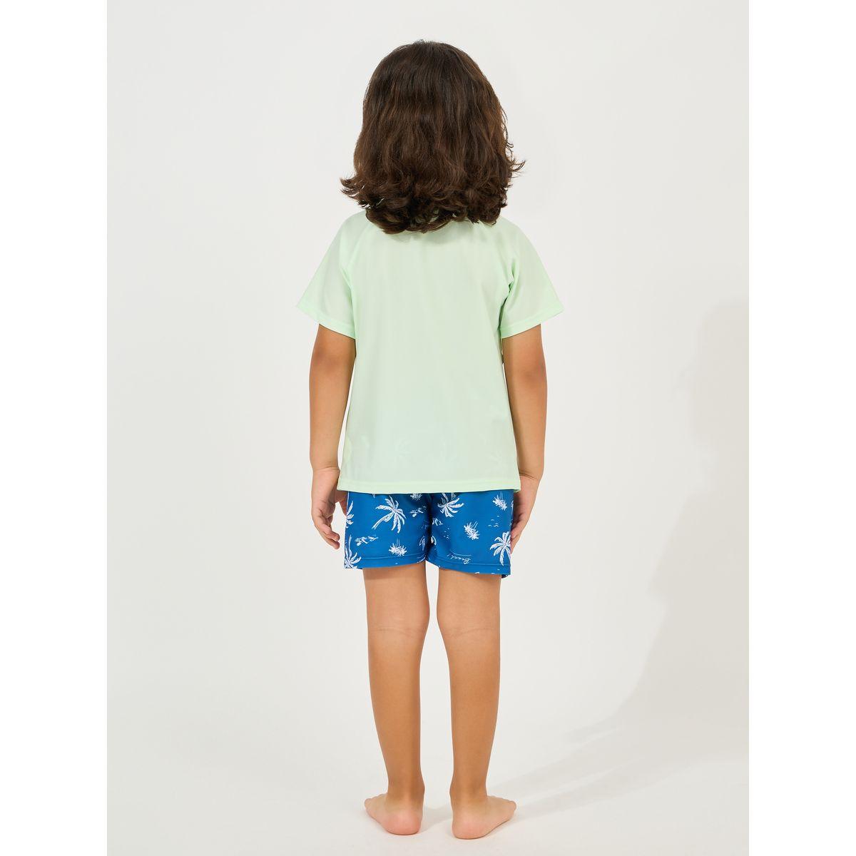 مجموعة من بدلة سباحة مع تيشيرت بطبعة بحر-sports-boys-clothing-sets-image-4