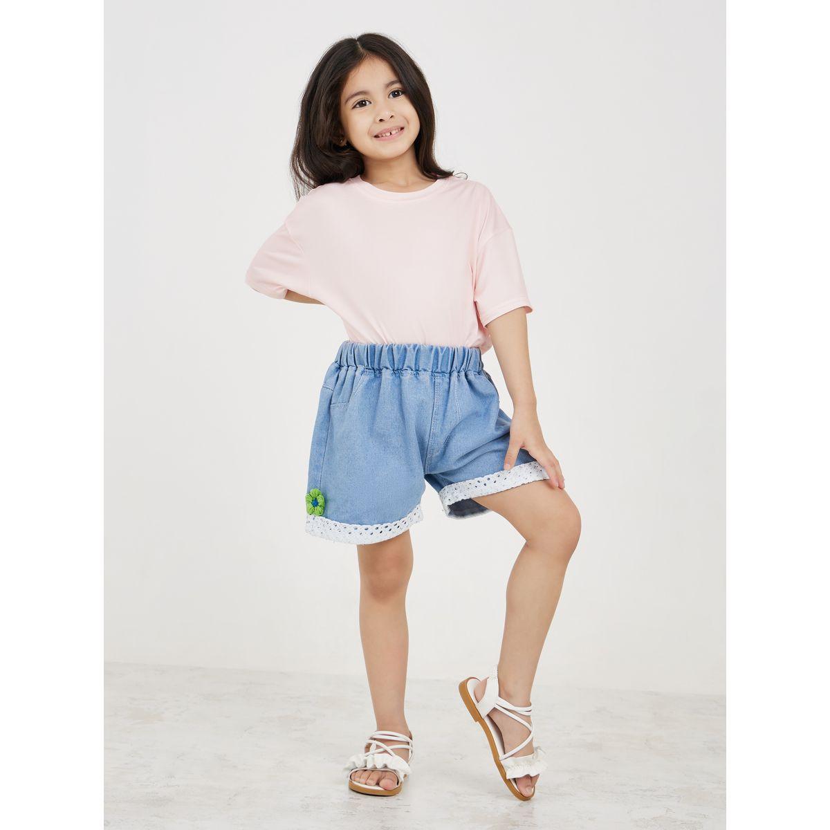 Styli Oversized Printed Back Round Neck T-Shirt-girls-clothing-tshirts-image-3