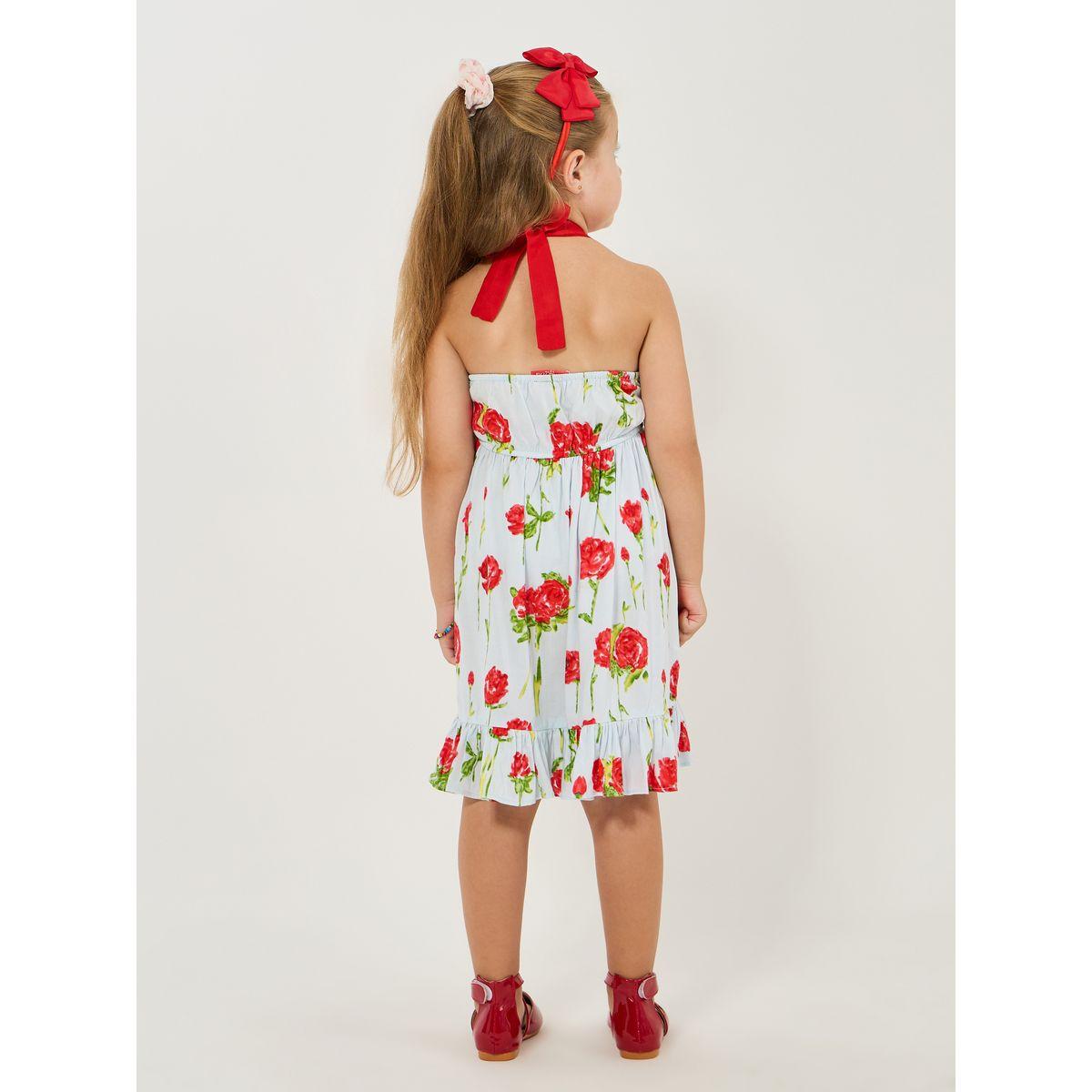 Styli Halter Neck Floral Print Dress-girls-clothing-dressesandjumpsuits-image-4