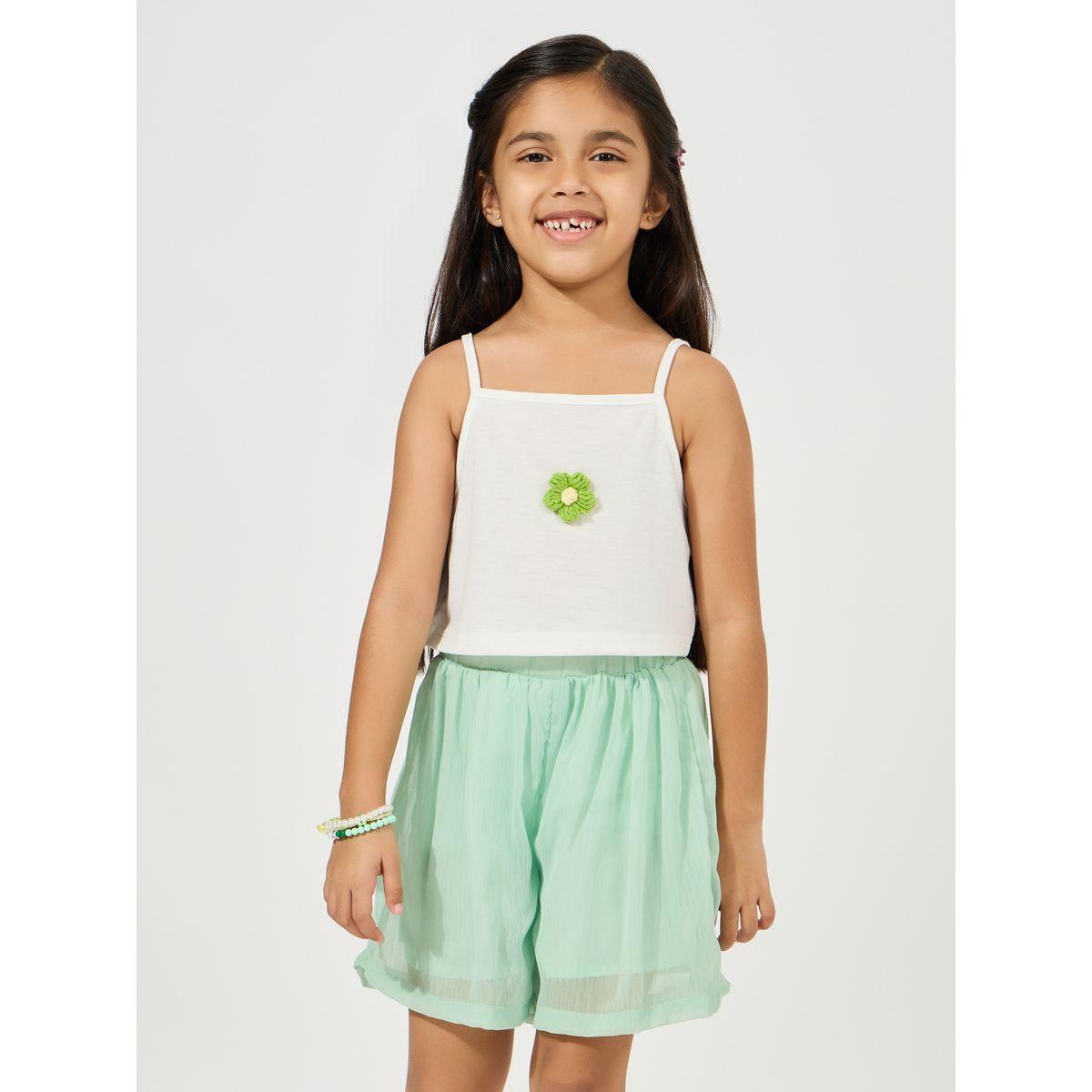 طقم من 3 - بلوزة مع شورت وكامي-girls-clothing-setsandcoords-image-3