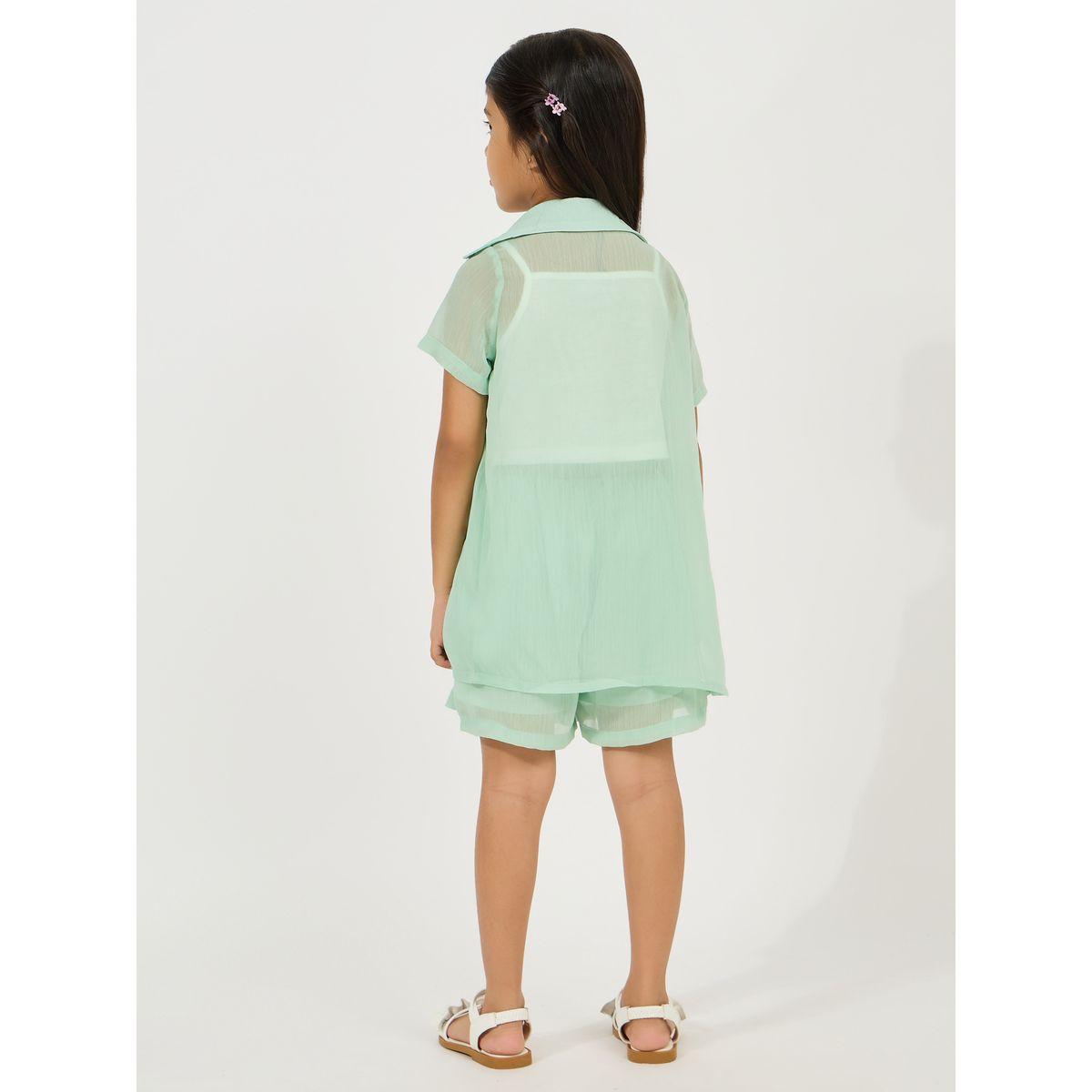 طقم من 3 - بلوزة مع شورت وكامي-girls-clothing-setsandcoords-image-5
