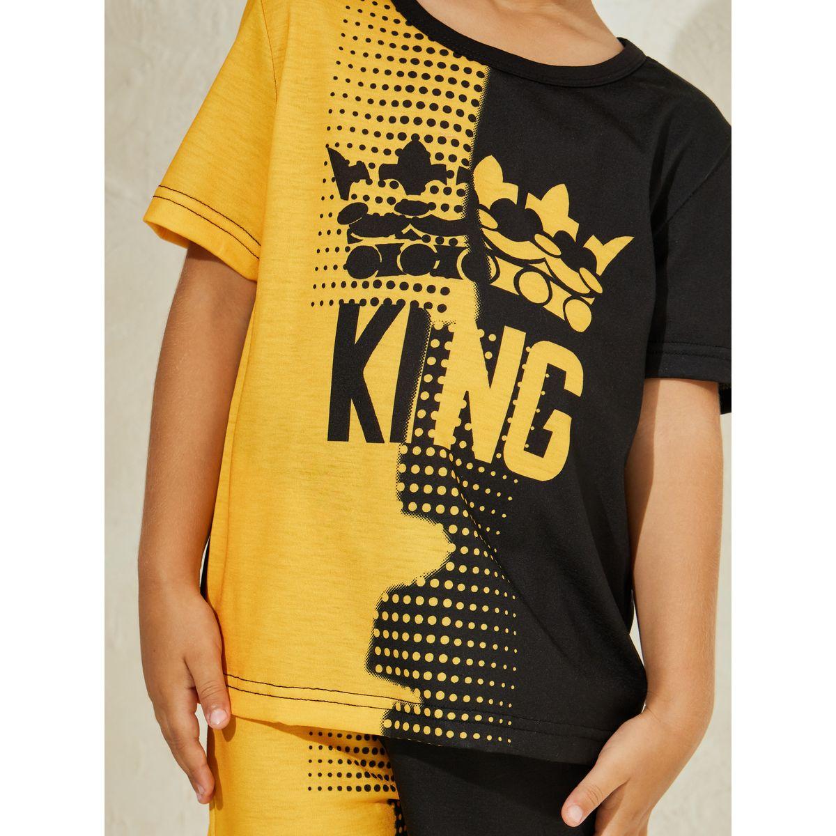 مجموعة من شورت وتيشيرت بنمط كتل الالوان-boys-clothing-setsandcoords-image-3