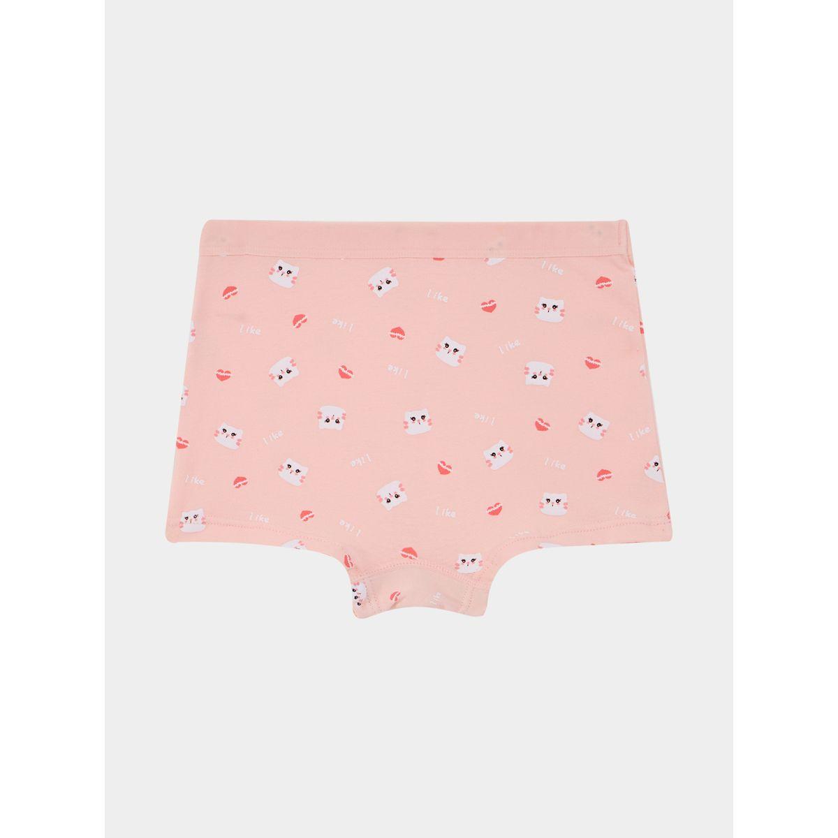 Styli Pack of 4 - Printed Assorted Briefs-girls-clothing-innerwear-image-6