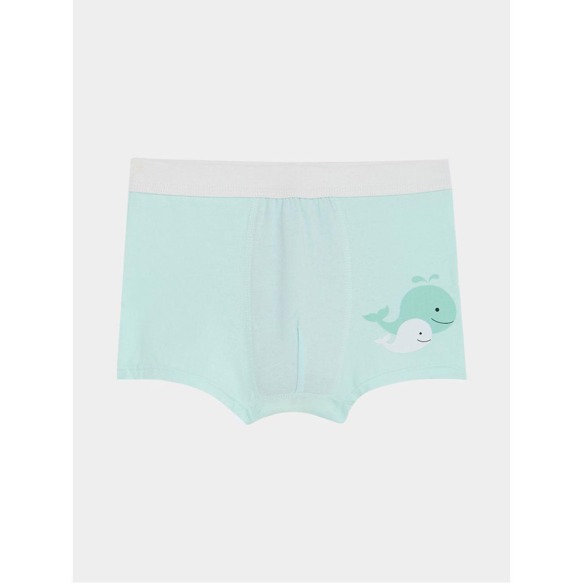 Styli Pack of 4 - Whale & Bear Print Briefs-boys-clothing-innerwear-image-4