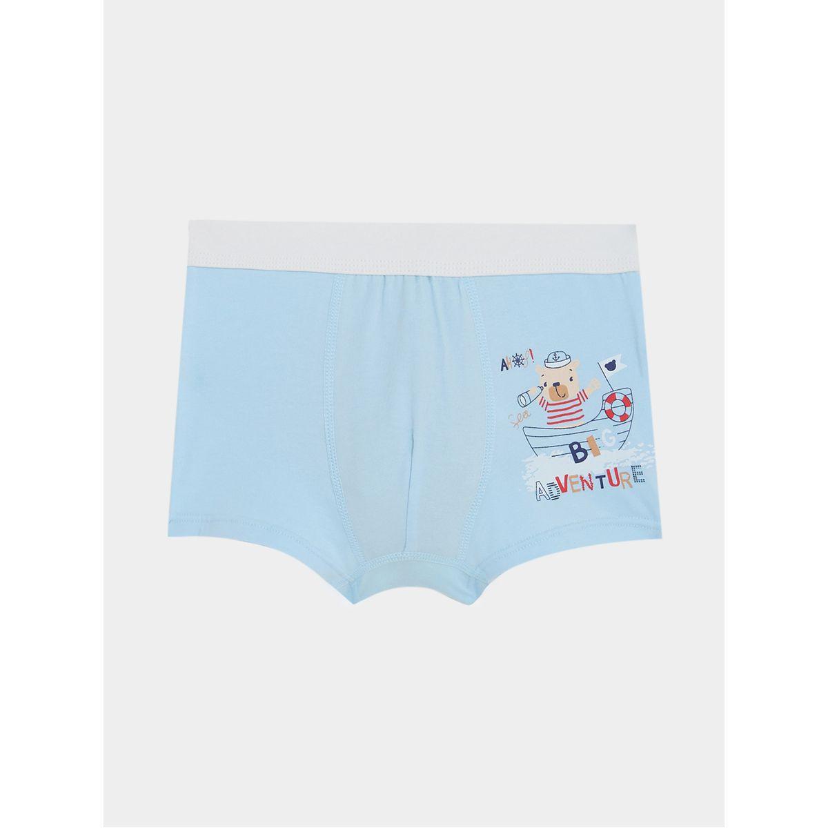 Styli Pack of 4 - Whale & Bear Print Briefs-boys-clothing-innerwear-image-5