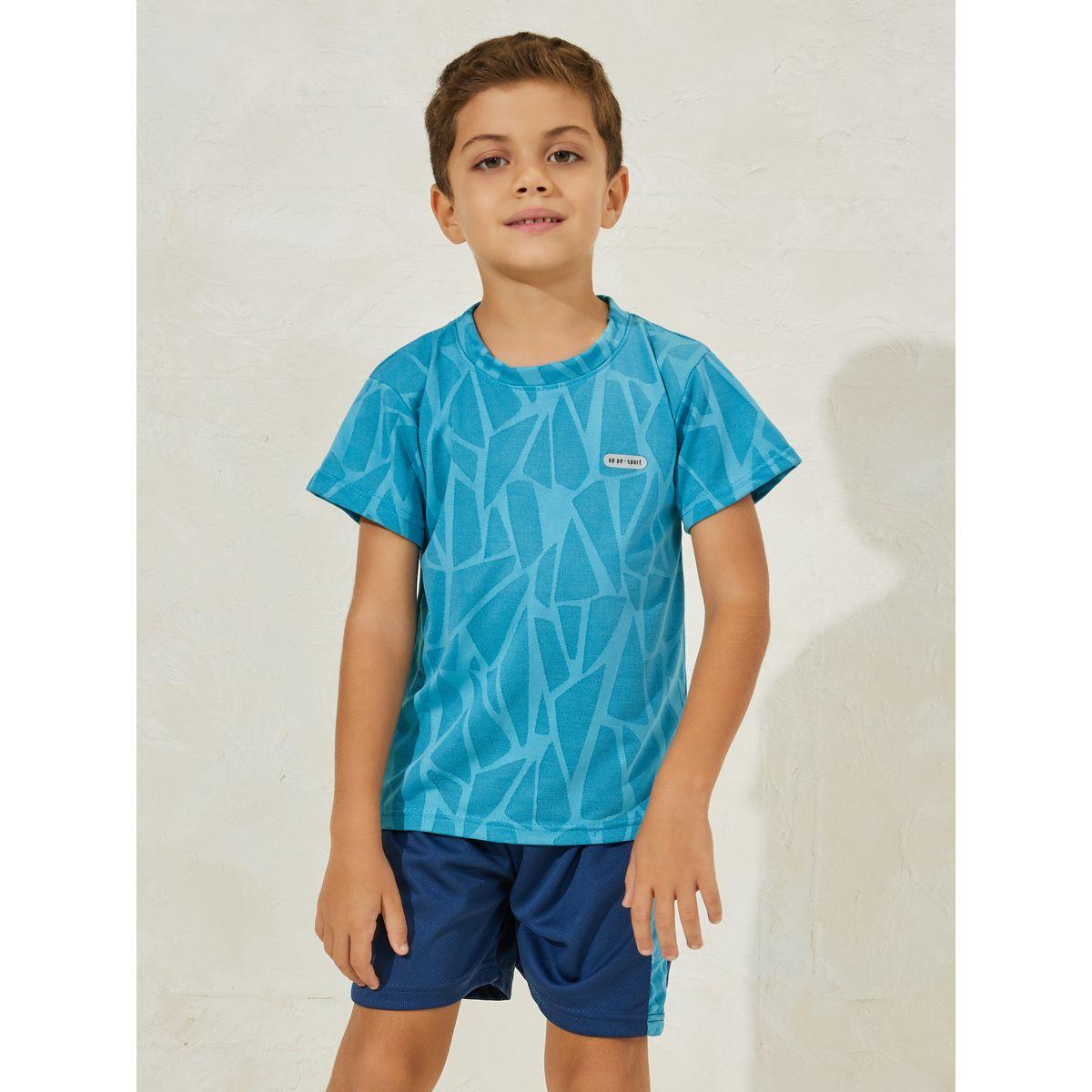 Styli Printed T-Shirt & Short Sportswear Set-sports-boys-clothing-sets-image-2