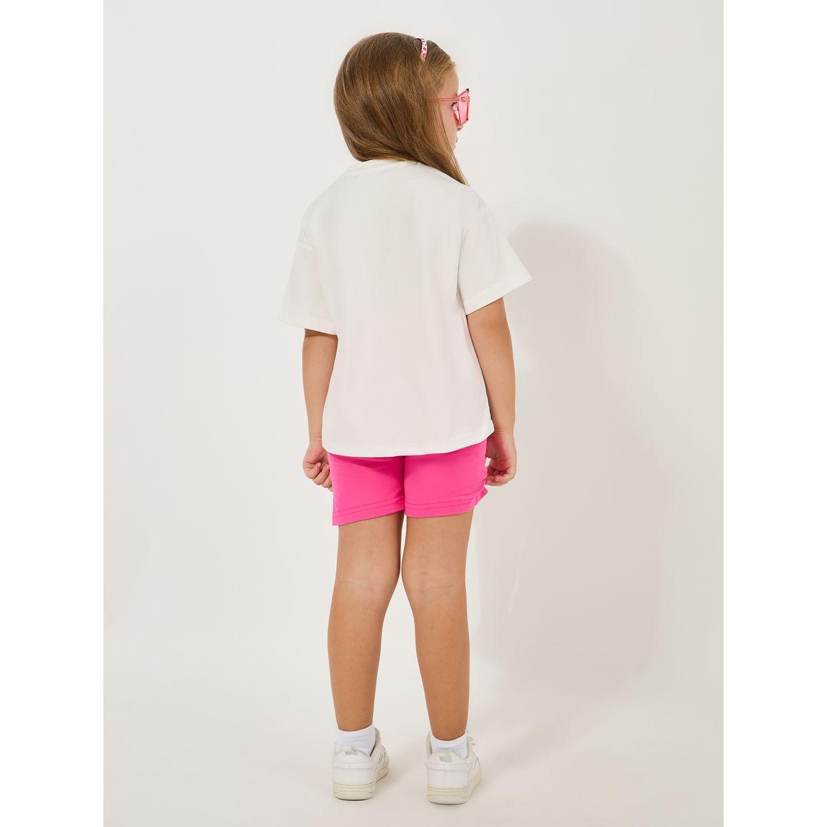 Styli Butterfly Print T-Shirt & Shorts Set-girls-clothing-setsandcoords-image-4
