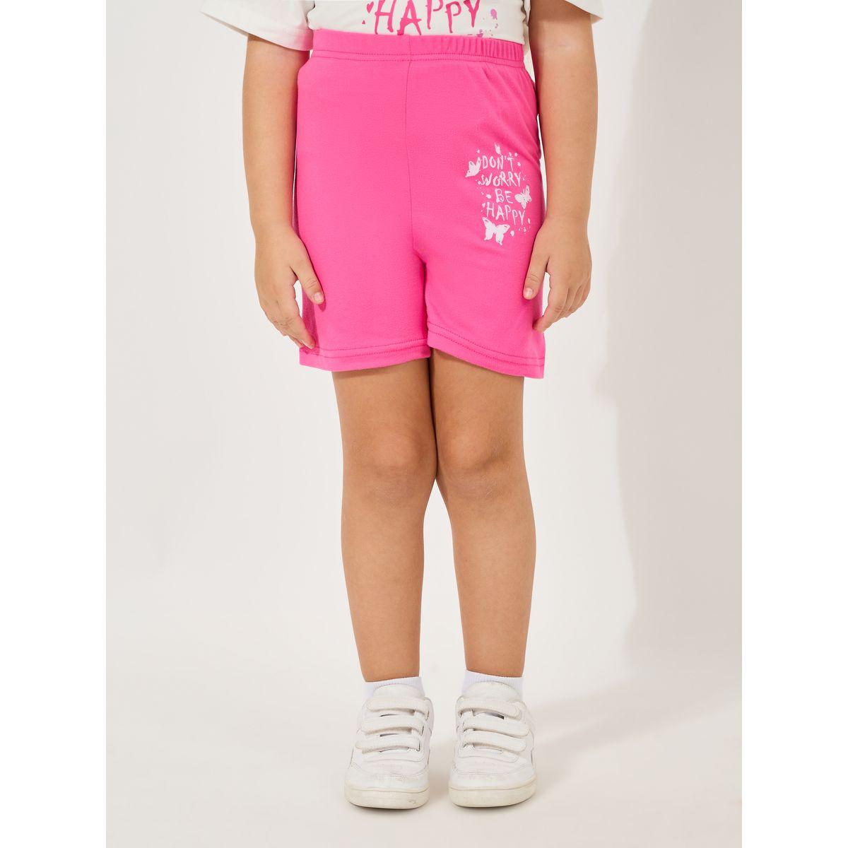 Styli Butterfly Print T-Shirt & Shorts Set-girls-clothing-setsandcoords-image-5