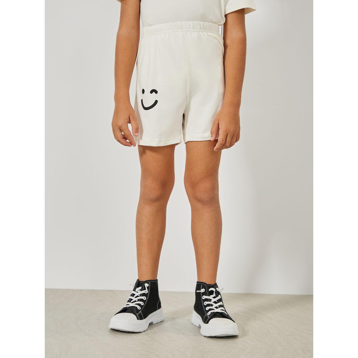 Styli Smile Print T-Shirt & Shorts Set-boys-clothing-setsandcoords-image-5