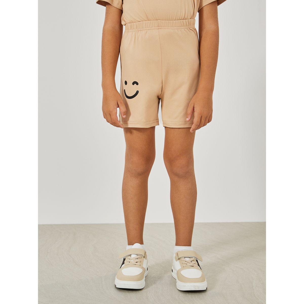 Styli Smile Print T-Shirt & Shorts Set-boys-clothing-setsandcoords-image-5