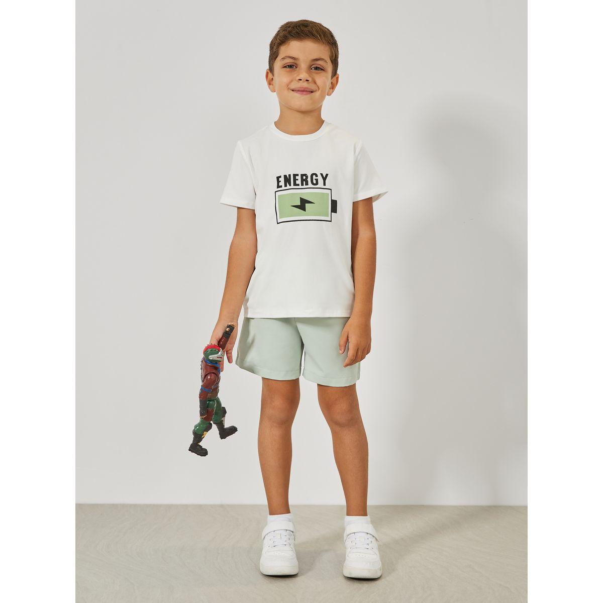 Styli Energy Graphic Print T-Shirt & Shorts Set-boys-clothing-setsandcoords-image-1