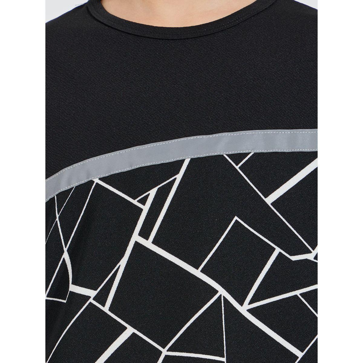 Styli Geo Print T-Shirt & Shorts Set-boys-clothing-setsandcoords-image-3