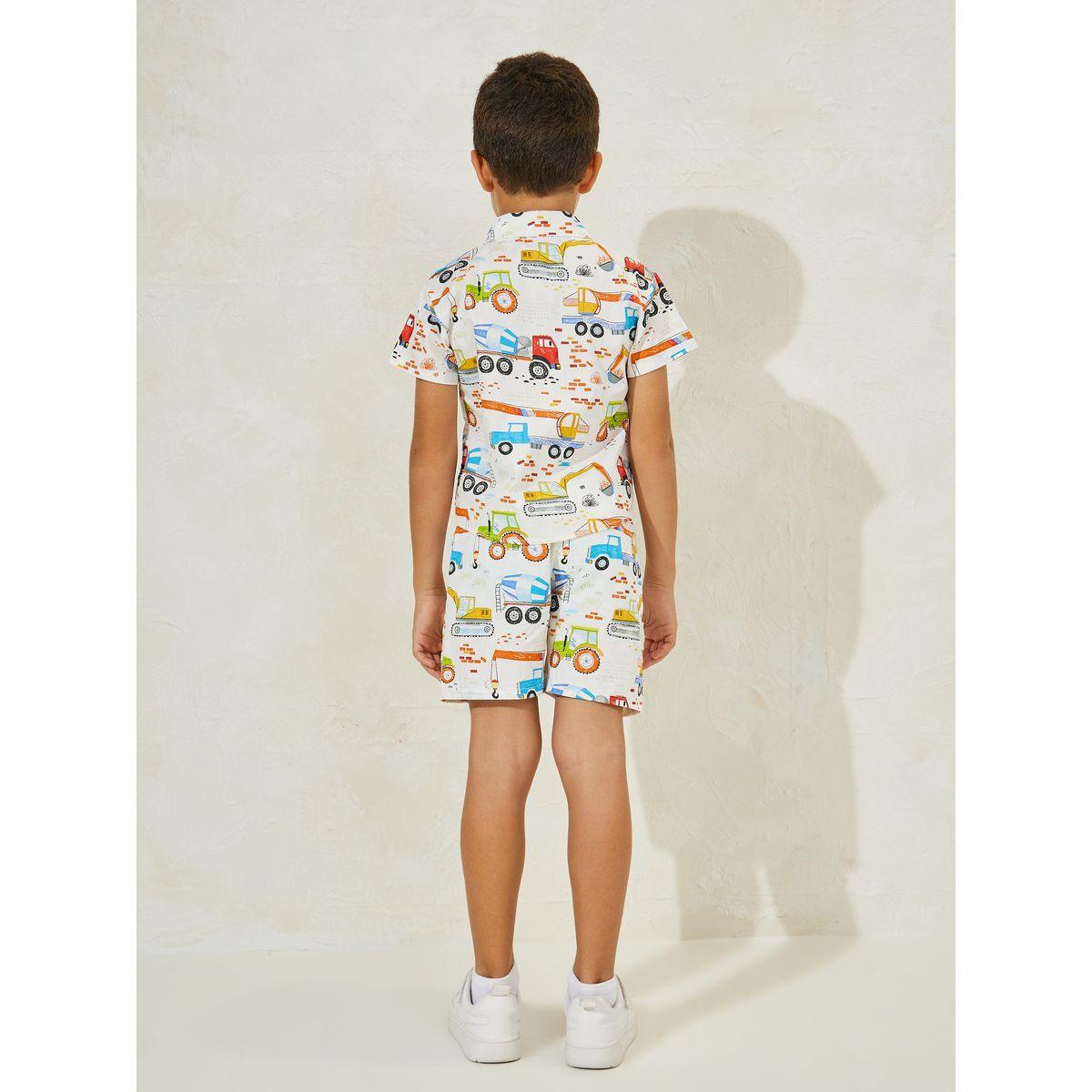 Styli Color Block T-Shirt & Short Set-boys-clothing-setsandcoords-image-4