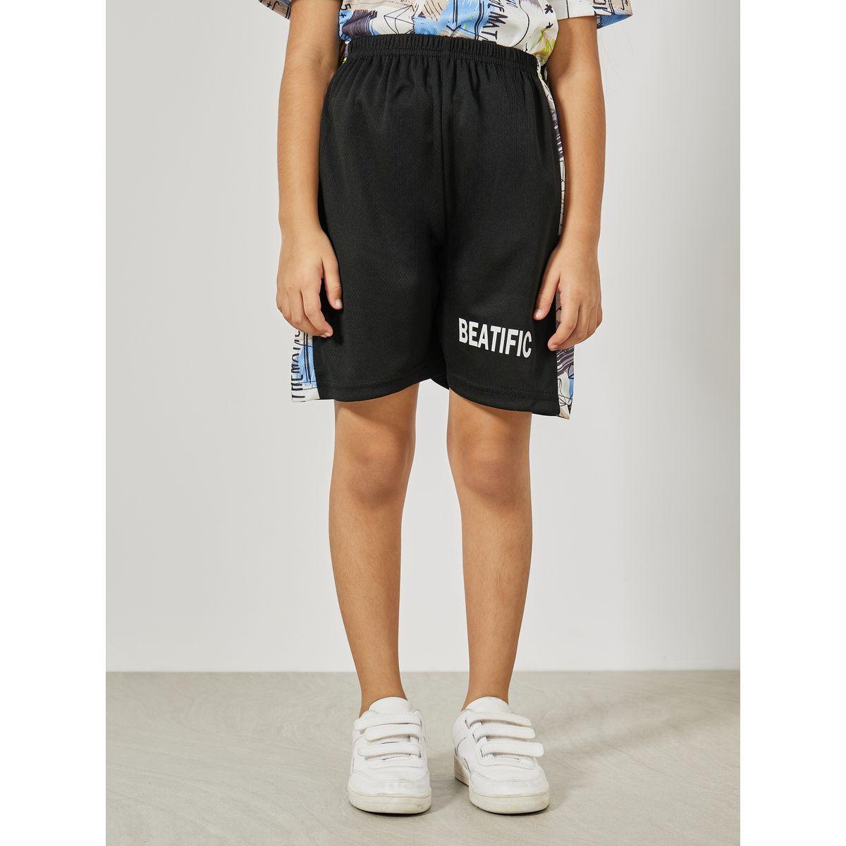 Styli All Over Print T-Shirt & Shorts Set-sports-girls-clothing-sets-image-5