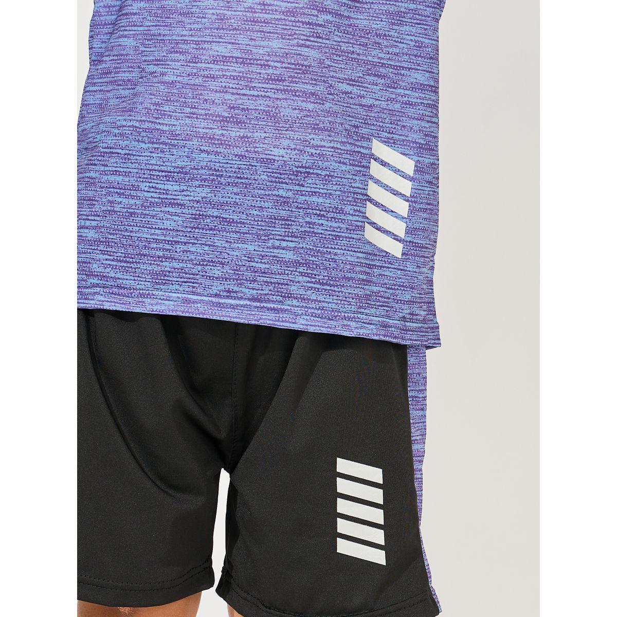 طقم رياضي من شورت مع تيشيرت ميلانج-sports-boys-clothing-sets-image-3