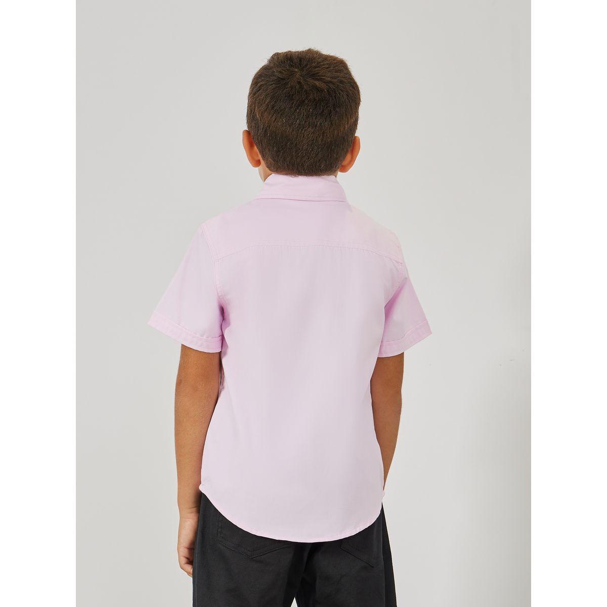 قميص بتفاصيل مُطرّزة مع ازرار غلق-boys-clothing-shirts-image-4