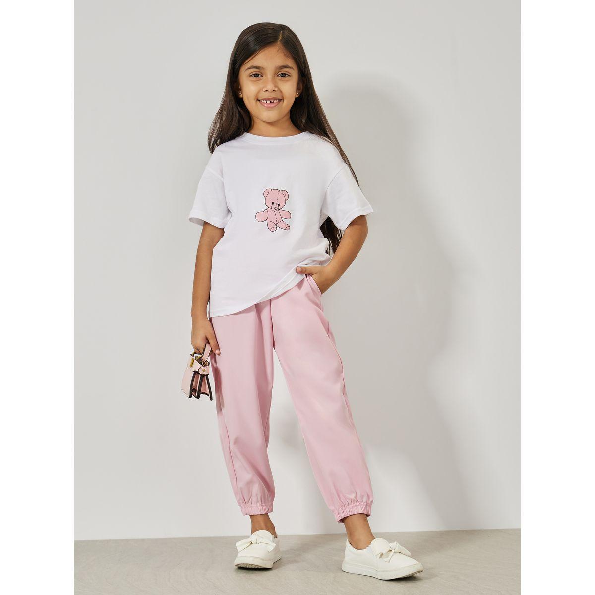مجموعة من جوغر وتيشيرت بقصة واسعة-girls-clothing-setsandcoords-image-1