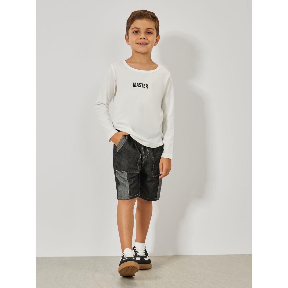 شورت دنيم بتفاصيل خياطة-boys-clothing-bottoms-shorts-image-3