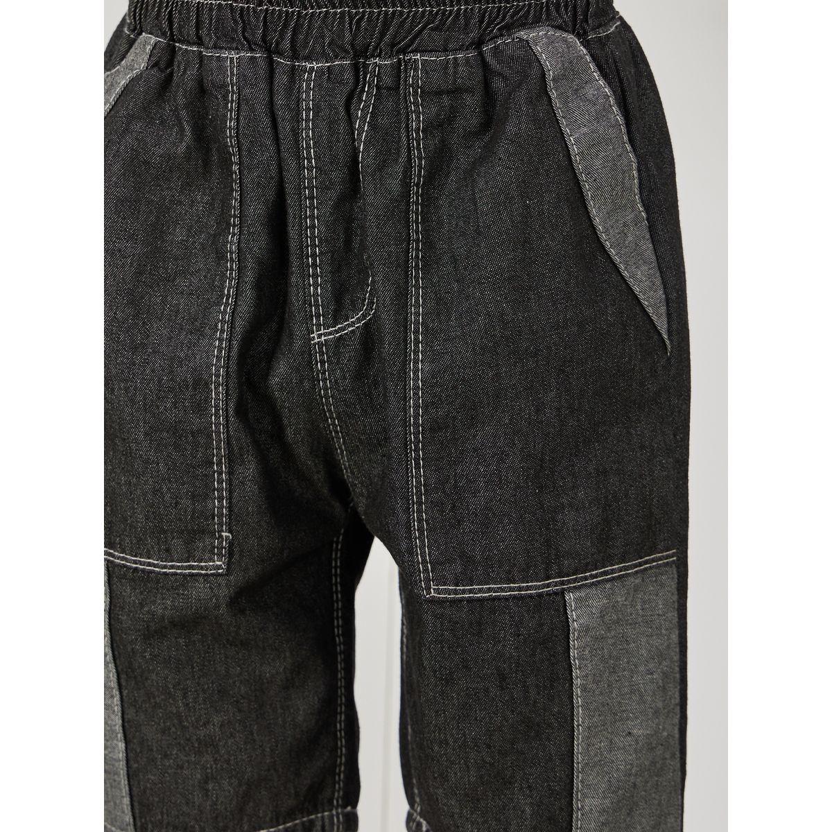 شورت دنيم بتفاصيل خياطة-boys-clothing-bottoms-shorts-image-2