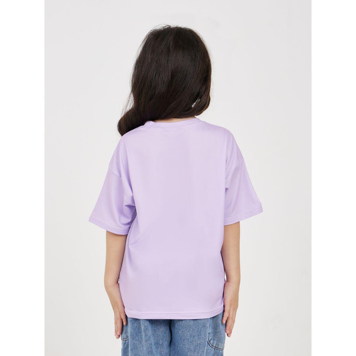 Styli Floral Print Drop Shoulder Sleeves T-Shirt-girls-clothing-blousesandshirts-image-4
