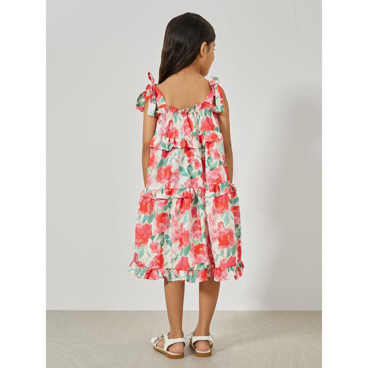 فستان كامي بطبقات مع طبعة زهور-girls-clothing-dressesandjumpsuits-image-4