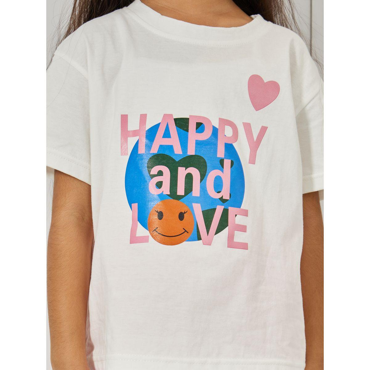 مجموعة من شورت مع تيشيرت بطبعة جرافيك-girls-clothing-setsandcoords-image-3
