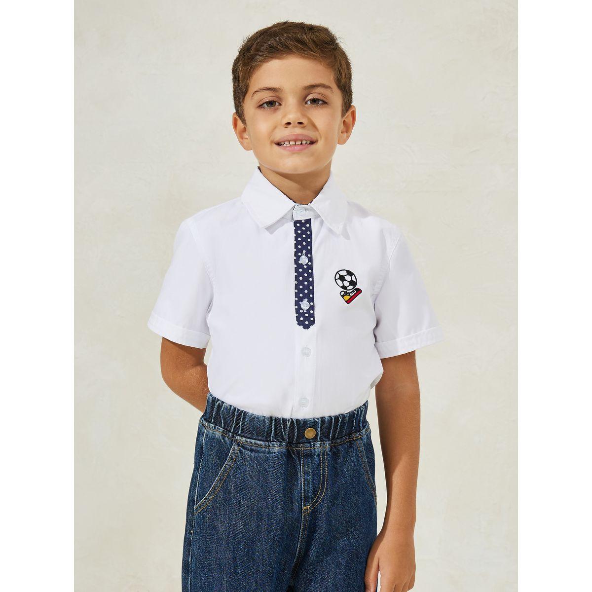 بلوزة مطرّزة بكرة قدم مع ازرار-boys-clothing-shirts-image-3
