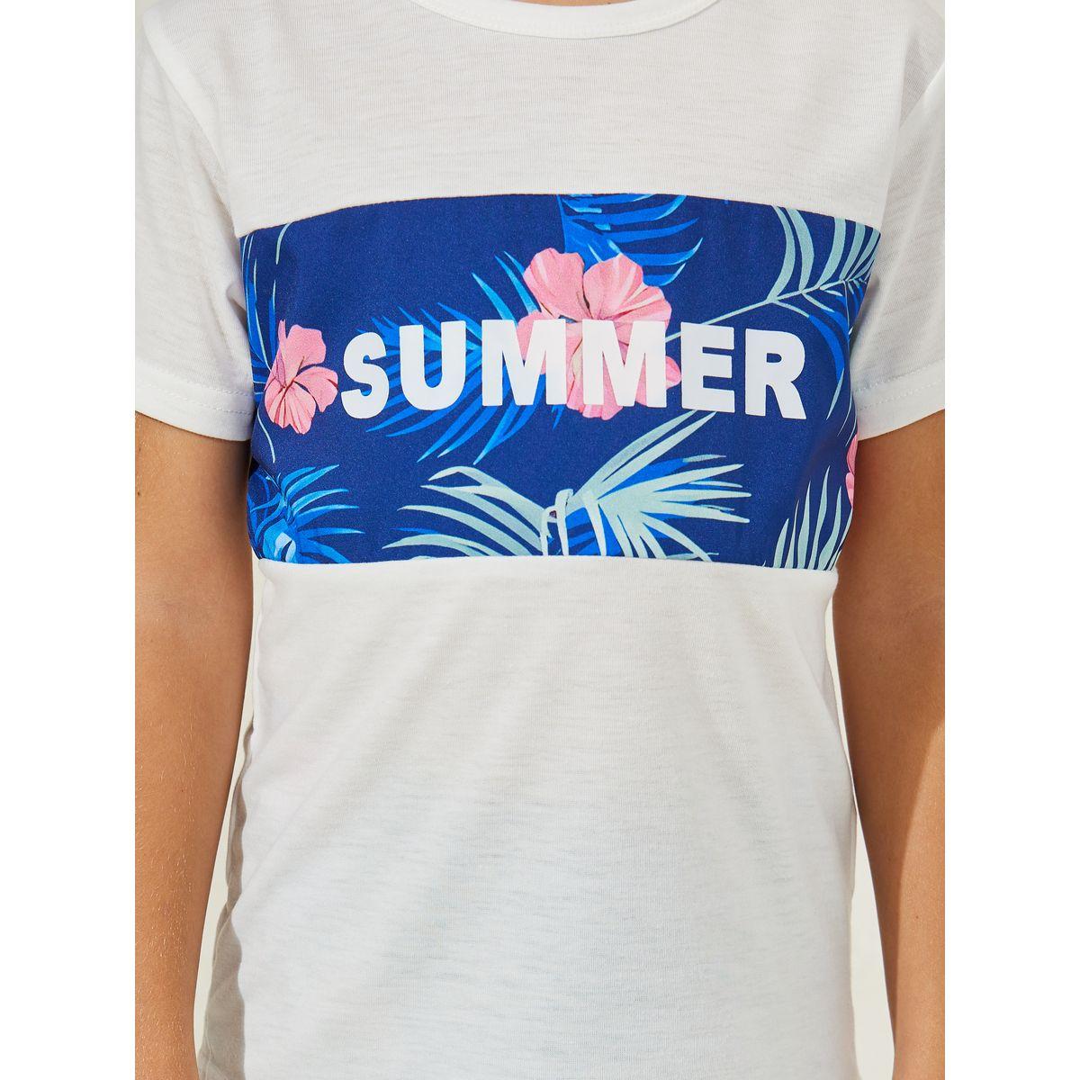 Styli Tropical Print T-Shirt & Short Set-boys-clothing-setsandcoords-image-3