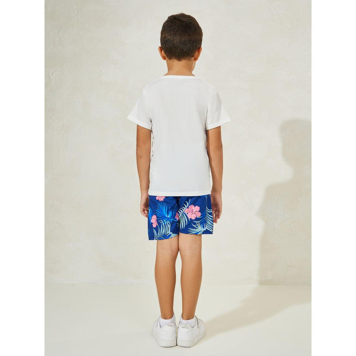 Styli Tropical Print T-Shirt & Short Set-boys-clothing-setsandcoords-image-4