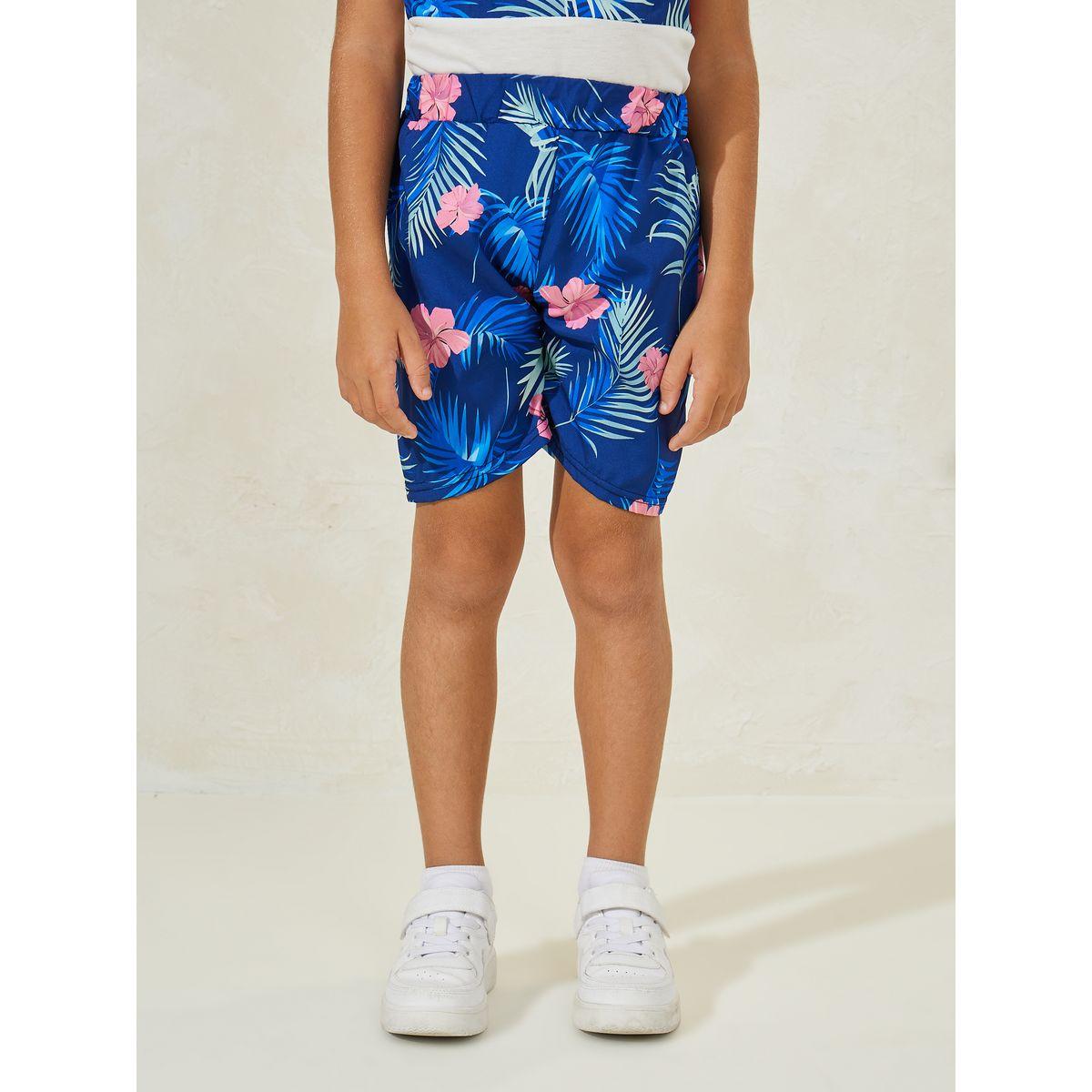 Styli Tropical Print T-Shirt & Short Set-boys-clothing-setsandcoords-image-5