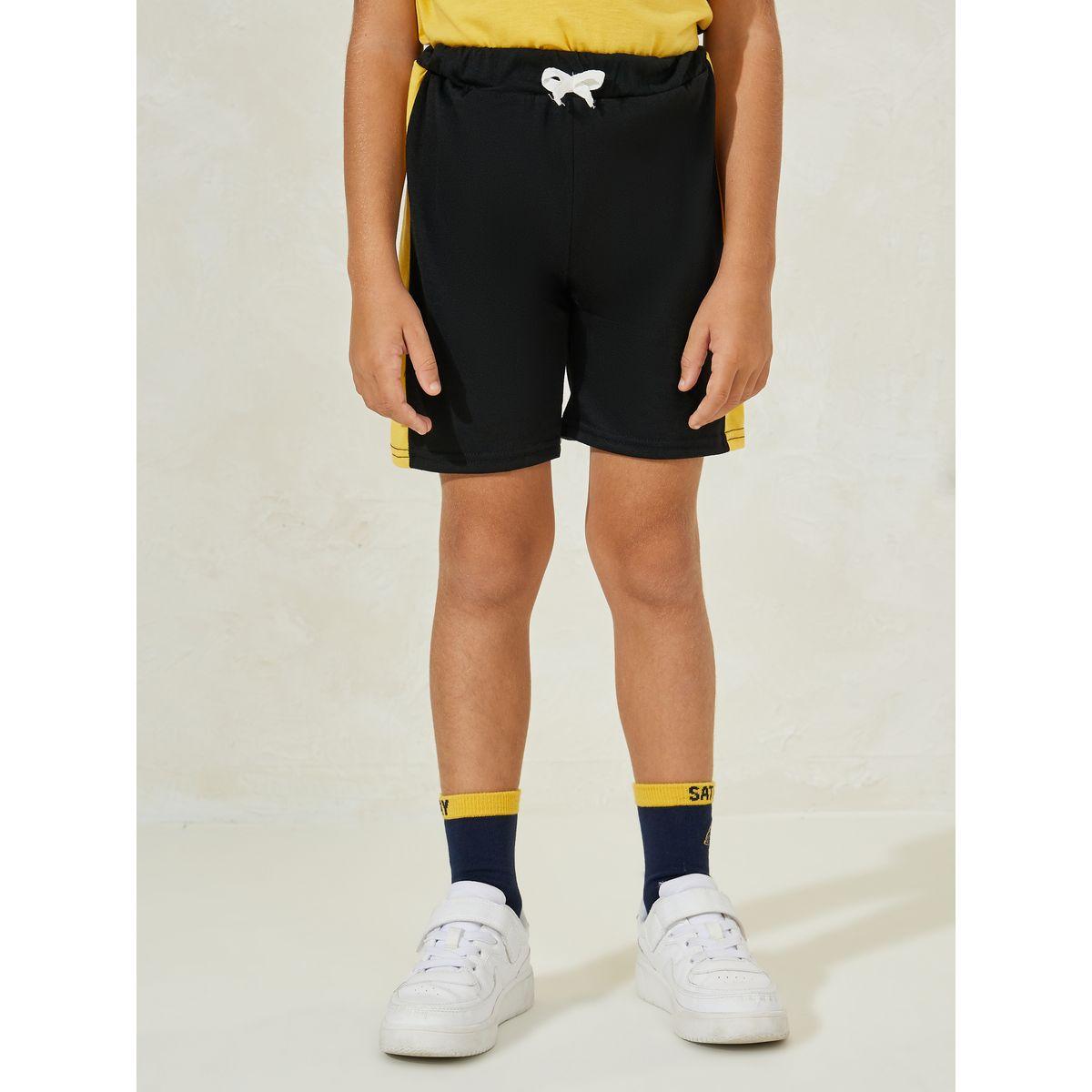 Styli  Color Block T-Shirt & Short Set-boys-clothing-setsandcoords-image-5