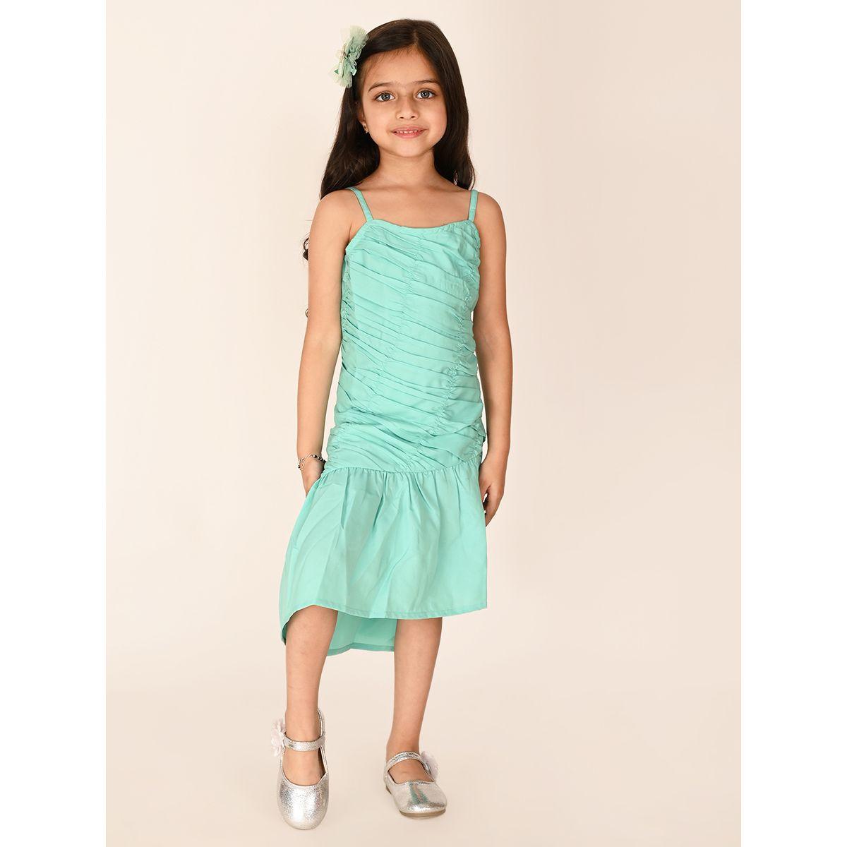 LilPicks Gathered Drop Waist Dress-girls-clothing-dressesandjumpsuits-image-4