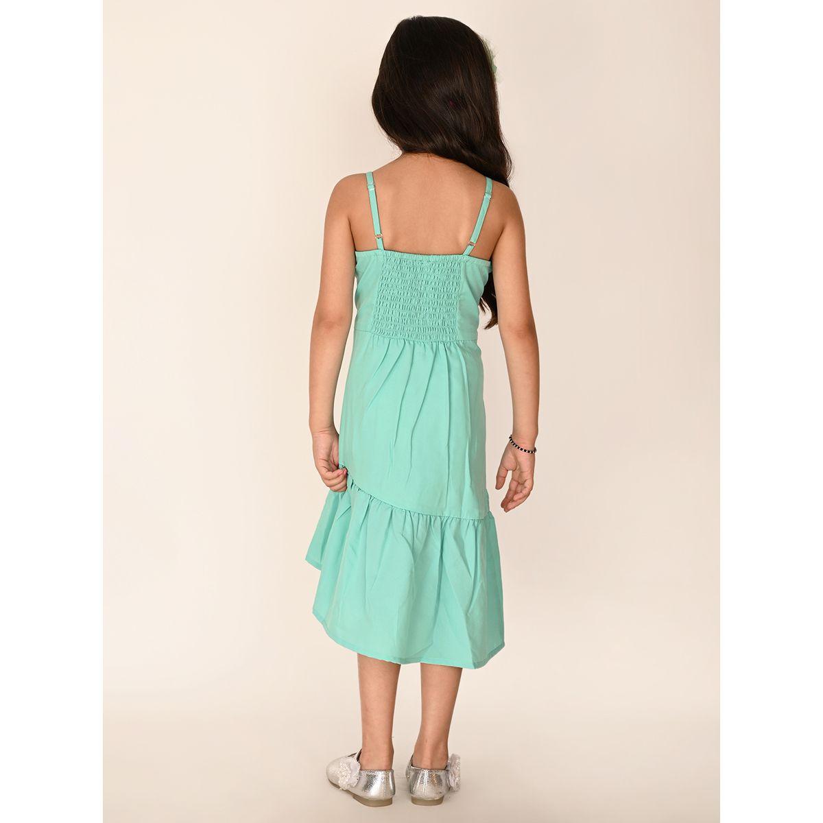 LilPicks Gathered Drop Waist Dress-girls-clothing-dressesandjumpsuits-image-5