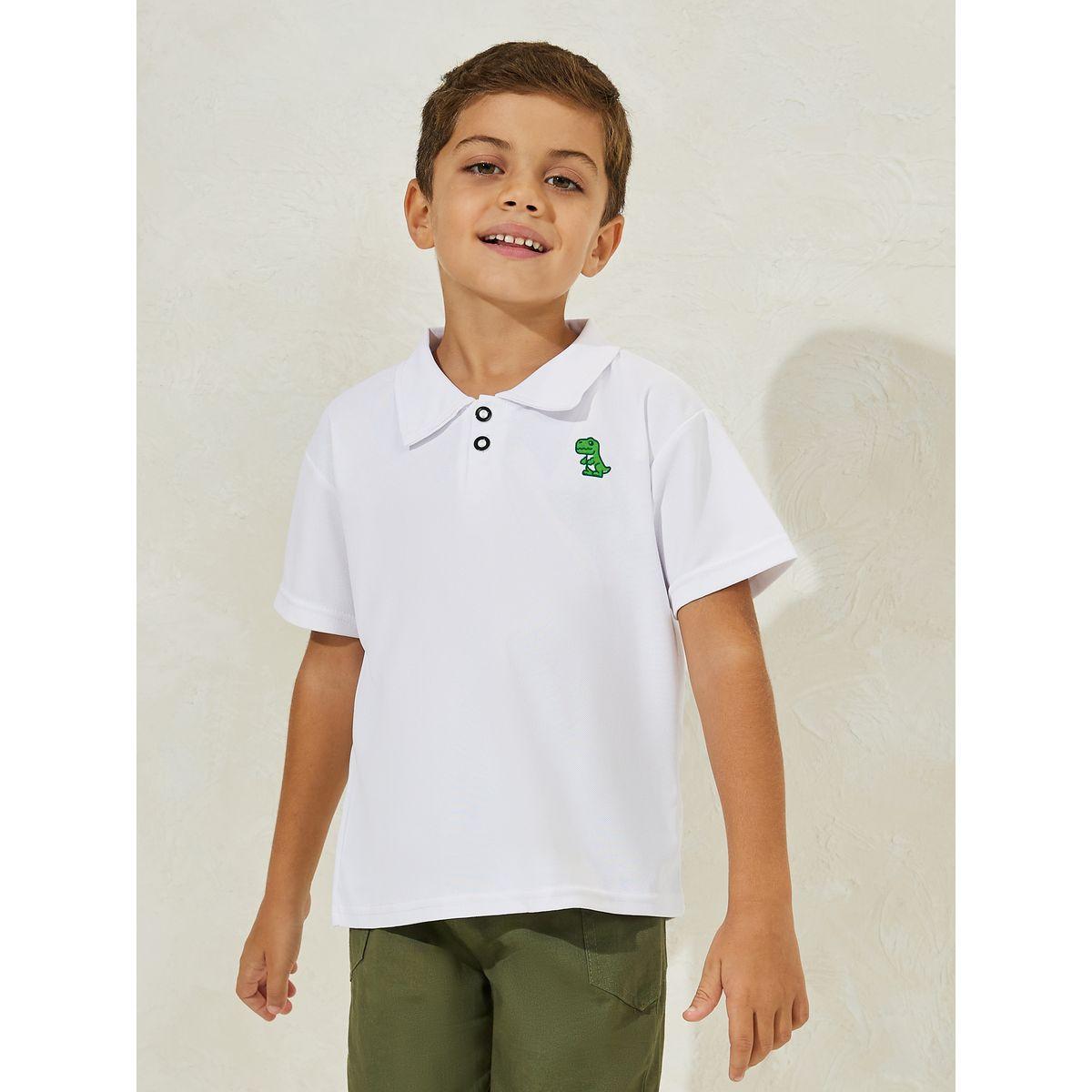 تيشيرت بياقة بولو وطبعة ديناصور-boys-clothing-tshirtsandpolos-image-1