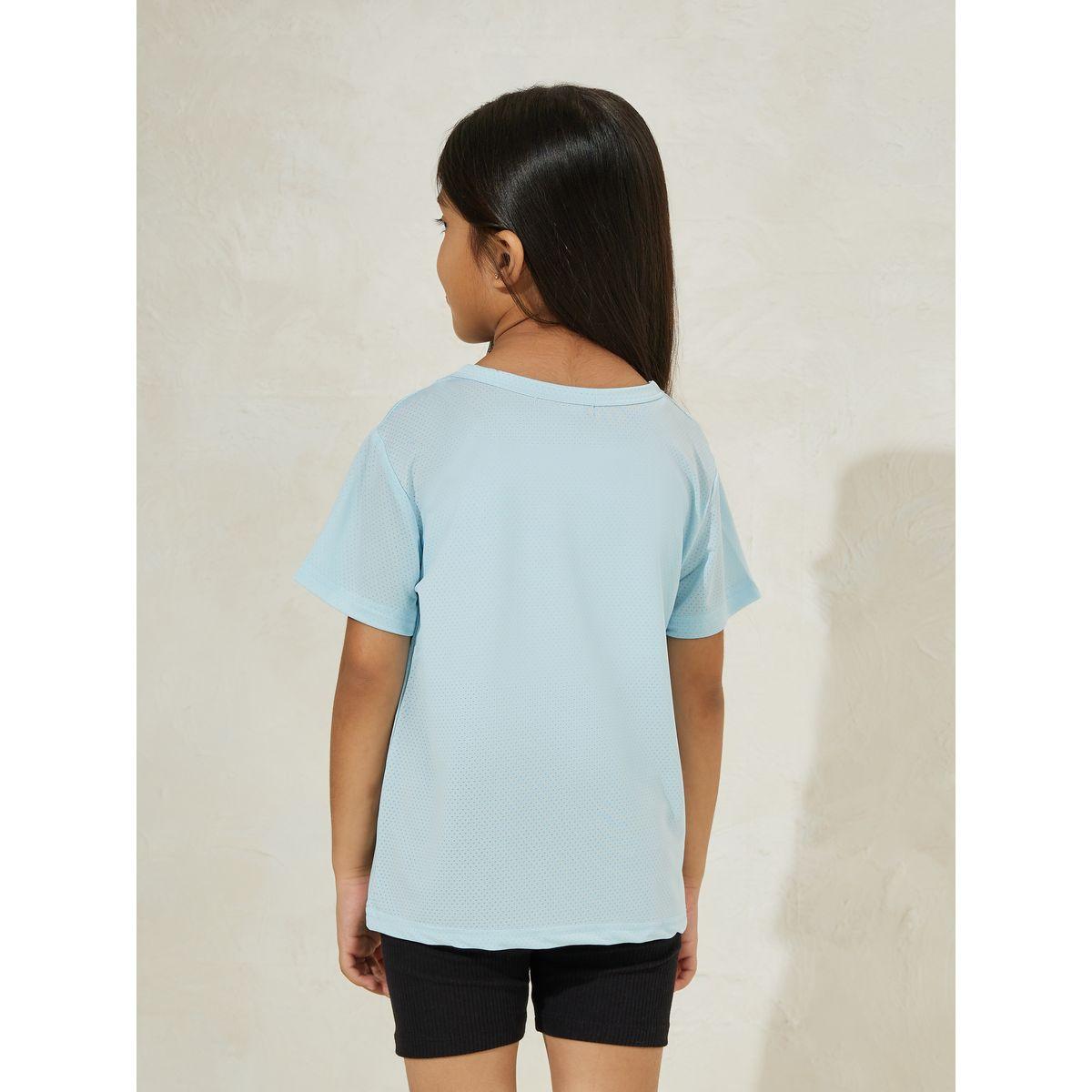 تيشيرت رياضي فضفاض بتقنية كويك دراي-sports-girls-clothing-tops-image-4