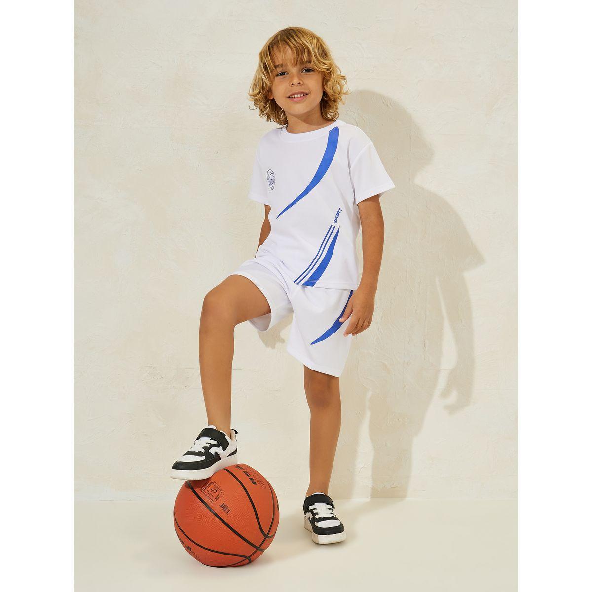 مجموعة من شورت وتيشيرت بتقنية كويك دراي-boys-clothing-sportswear-sets-image-1