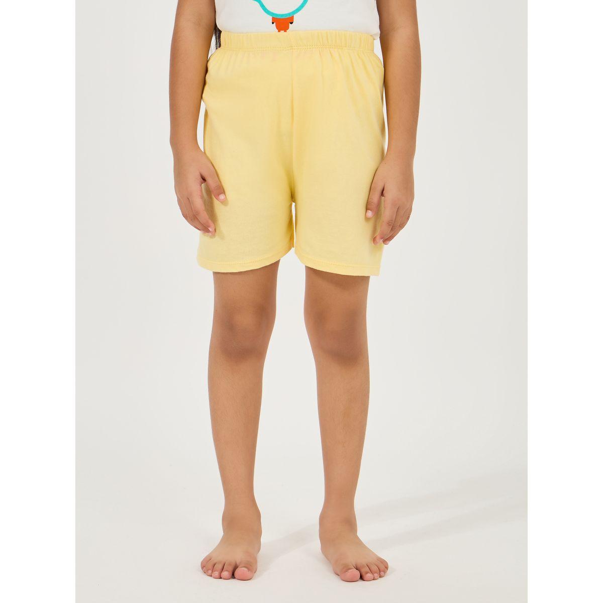 مجموعة من شورت وتيشيرت بطبعة جرافيك-girls-clothing-nightwear-image-5