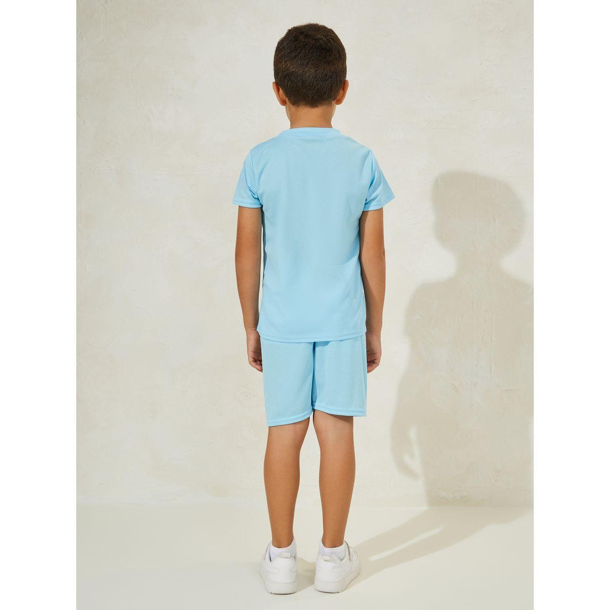 Styli Graphic Print T-Shirt & Shorts Sportswear Set-sports-boys-clothing-sets-image-4