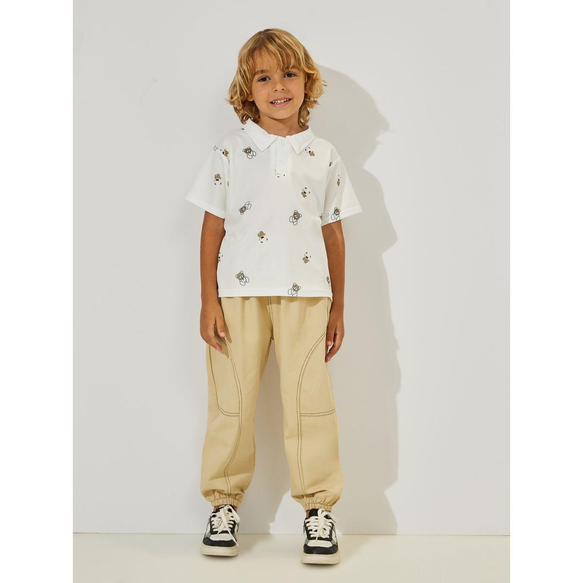 Styli Bear Print Polo T-Shirt-boys-clothing-tshirtsandpolos-image-2