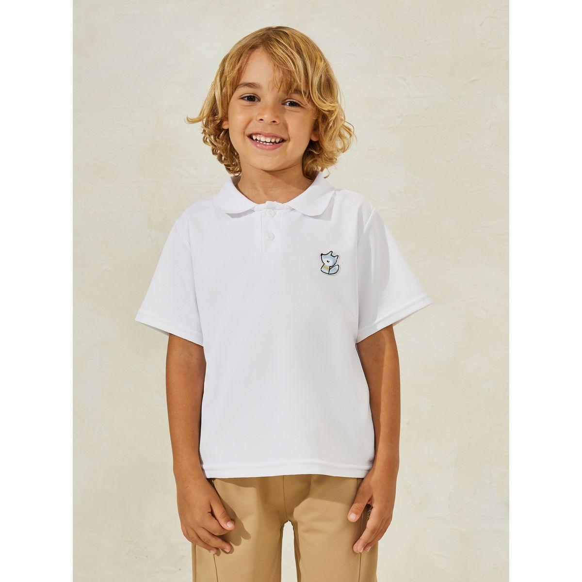 Styli Fox Patch Polo T-Shirt-boys-clothing-tshirtsandpolos-image-1