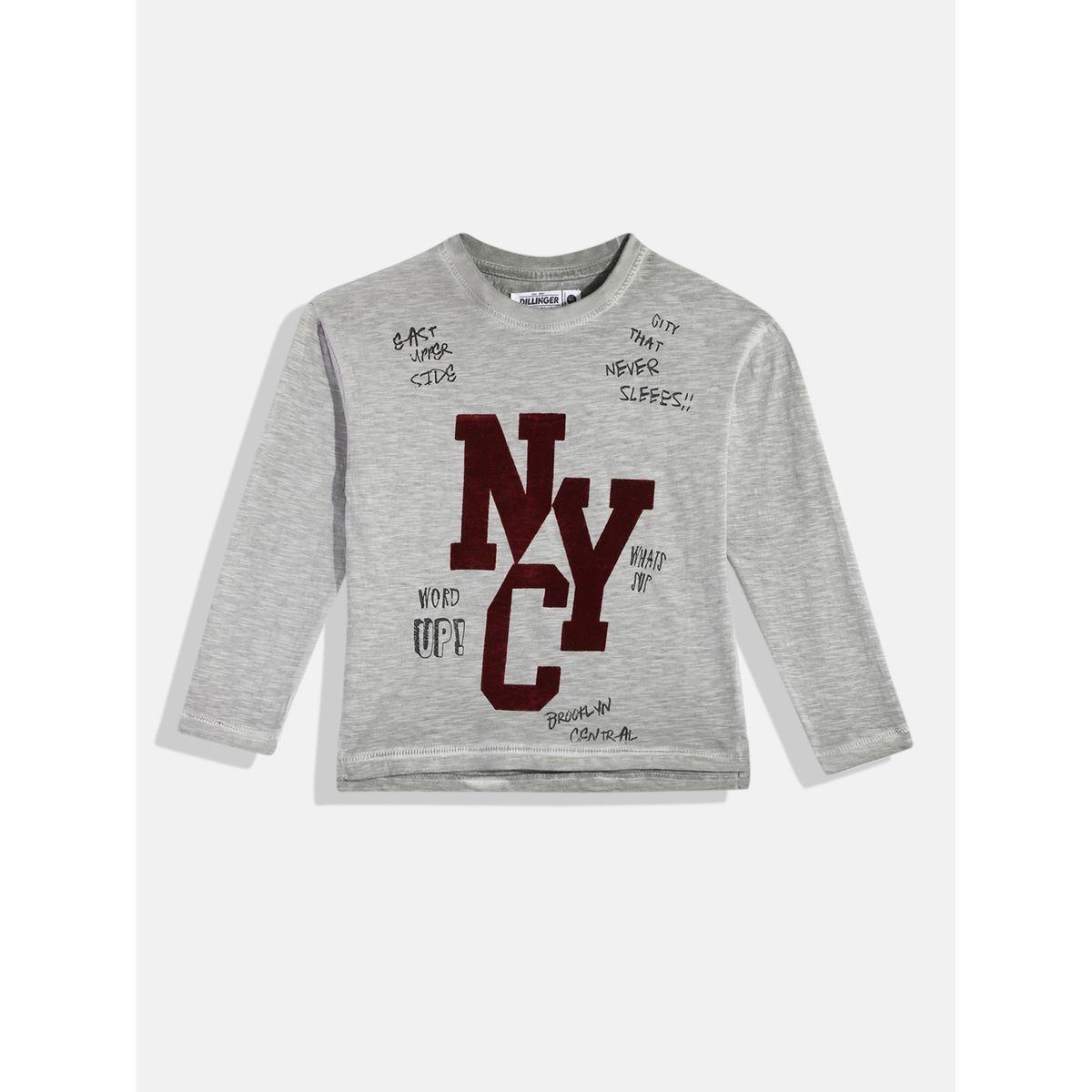 Dillinger X Styli  NYC Graphic Print Long Sleeves T-Shirt-boys-clothing-tshirtsandpolos-image-1