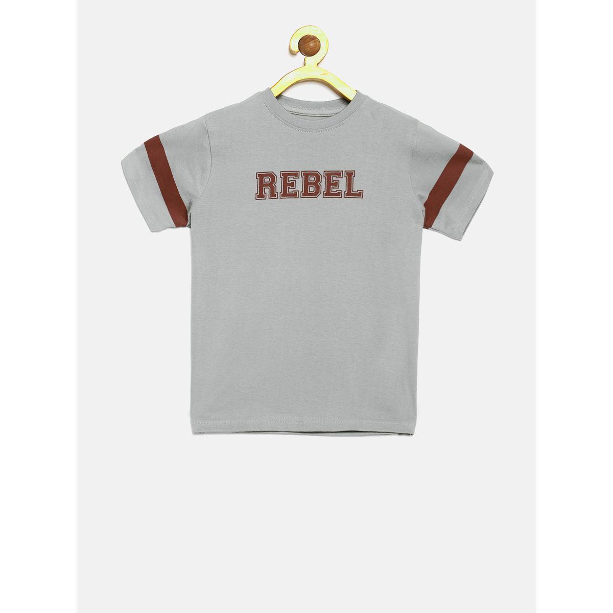 Dillinger X Styli  Slogan Print Round Neck T-Shirt-boys-clothing-tshirtsandpolos-image-1