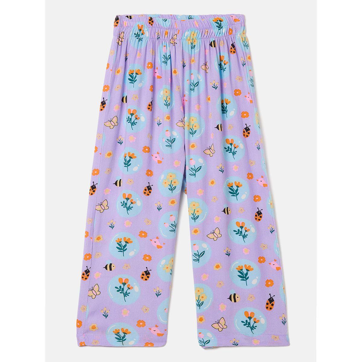 طقم من بنطال بيجاما مع بلوزة بطبعة جرافيك ستايلو بَج × ستايلي-girls-clothing-nightwear-image-4