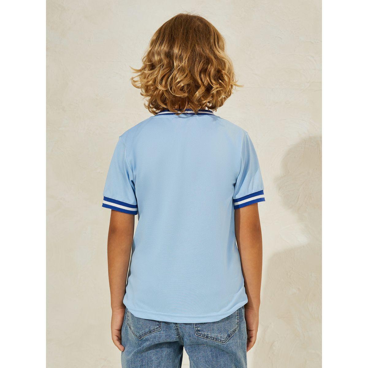 تيشيرت بولو مزين بشارة كارتون-boys-clothing-tshirtsandpolos-image-4